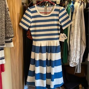 LuLaRoe striped dress